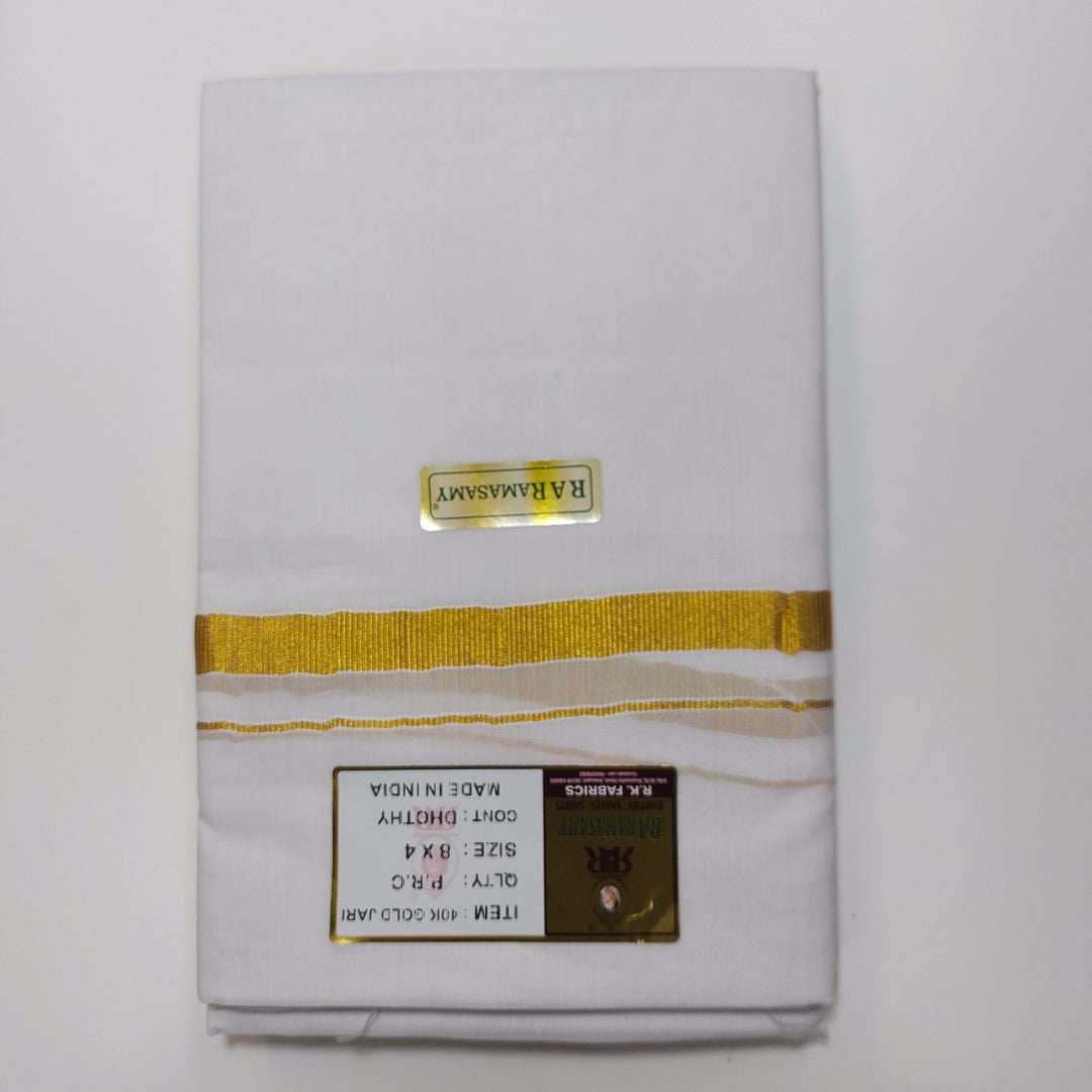 Gold Jari White RC Vesti 40K (8x4)