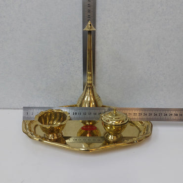 Meenakshi Brass Panneer Wedding Set No: 10