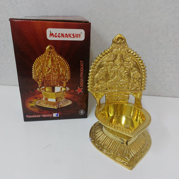 Brass Kamatchi Vilakku No: 6