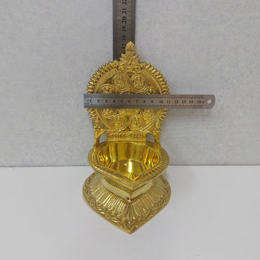Brass Ashta Laxmi Vilakku No: 7