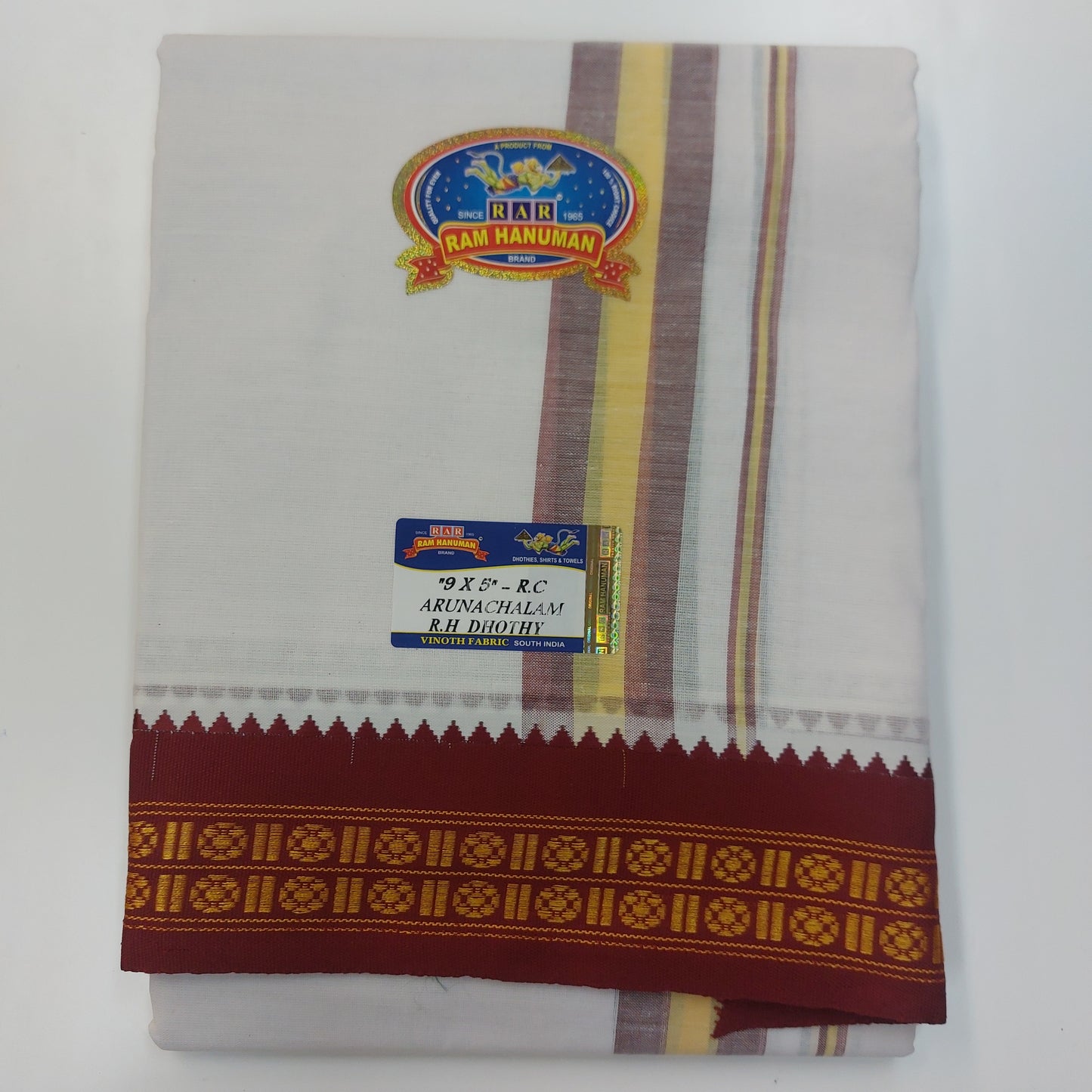 Arunachalam Rich Cotton Dhothy (9x5)