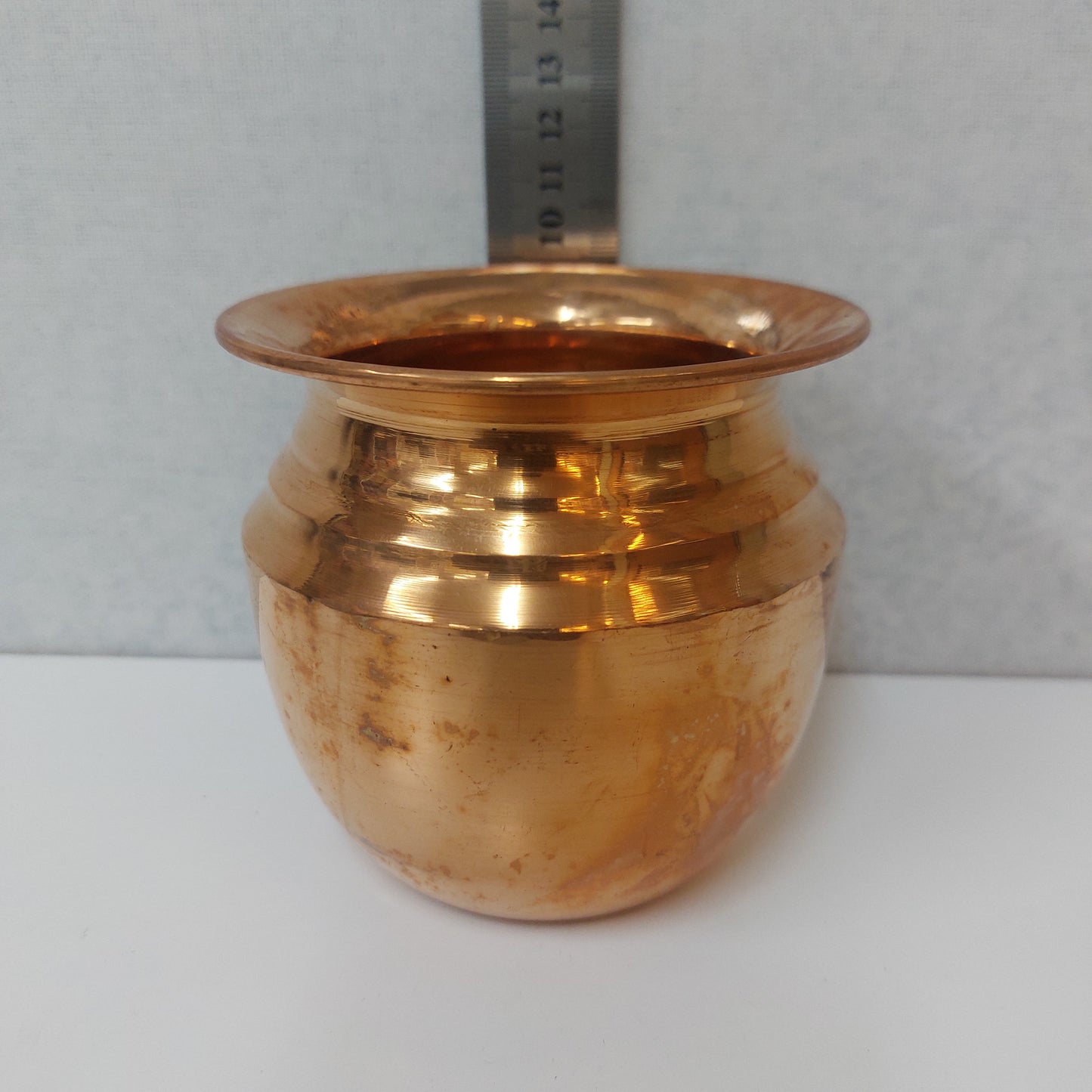 Pure Copper Sembu (Lota)/ Copper Kalash for Pooja