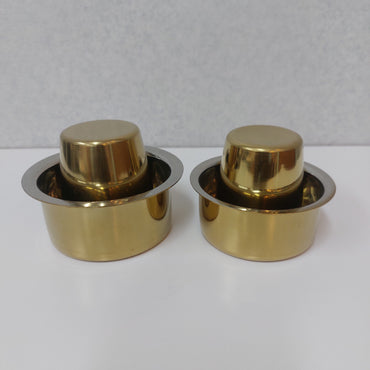 Gold Dabra Set Cup and Thumbler