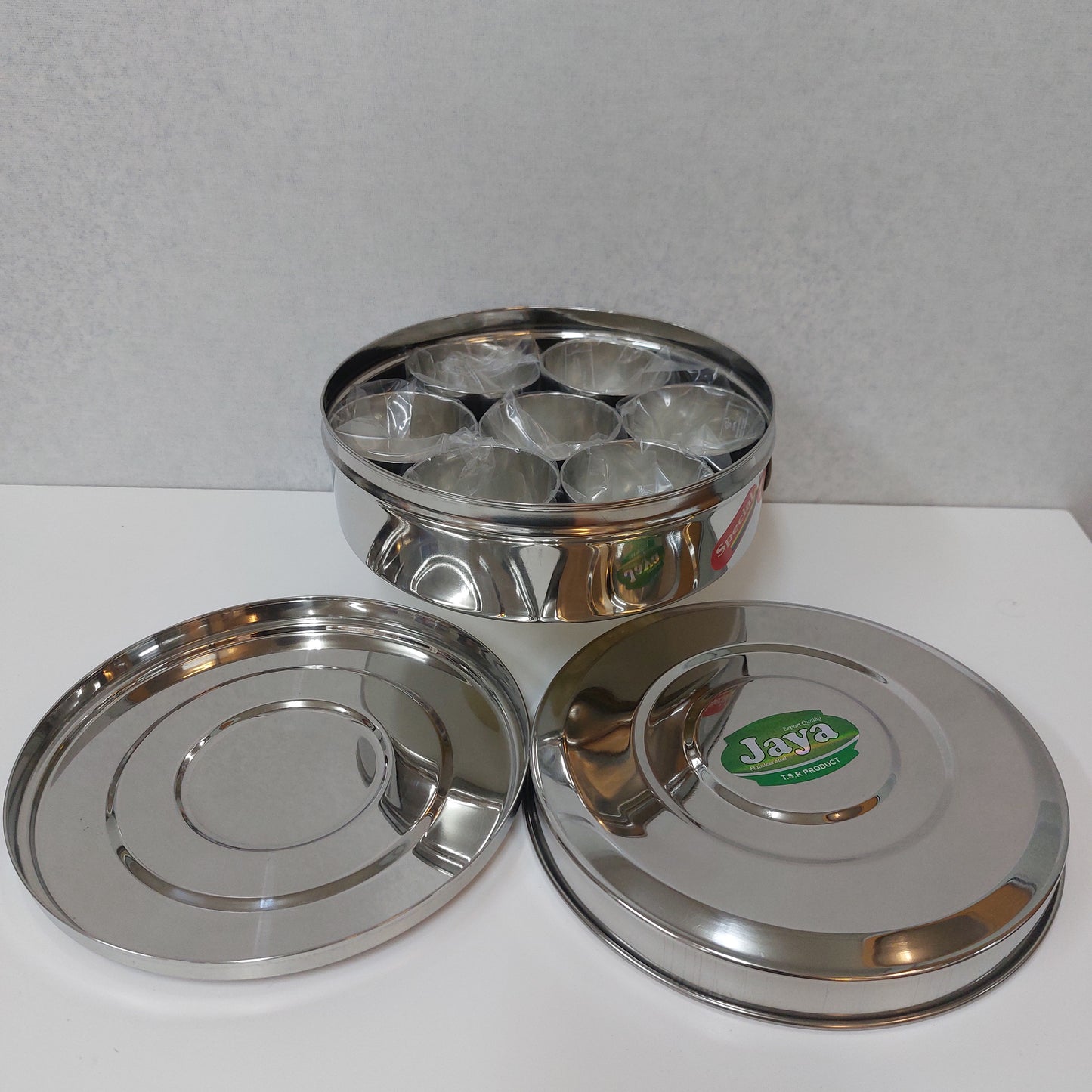 Stainless Steel Masala Box / Masala Dabba