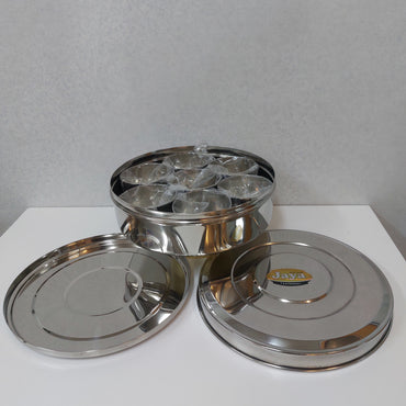 Stainless Steel Masala Box / Masala Dabba