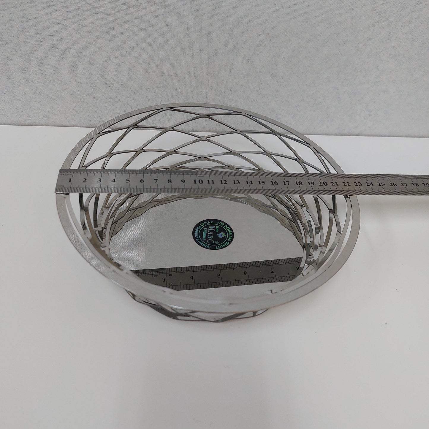 Stainless Steel Laser Cutting Round / Oval Basket