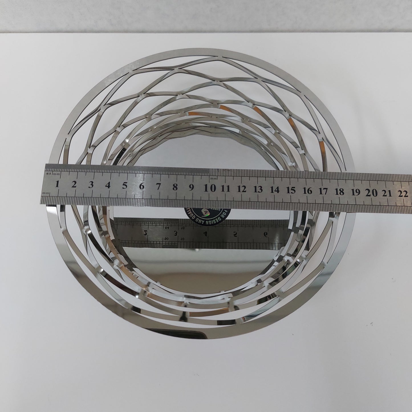 Stainless Steel Laser Cutting Round / Oval Basket