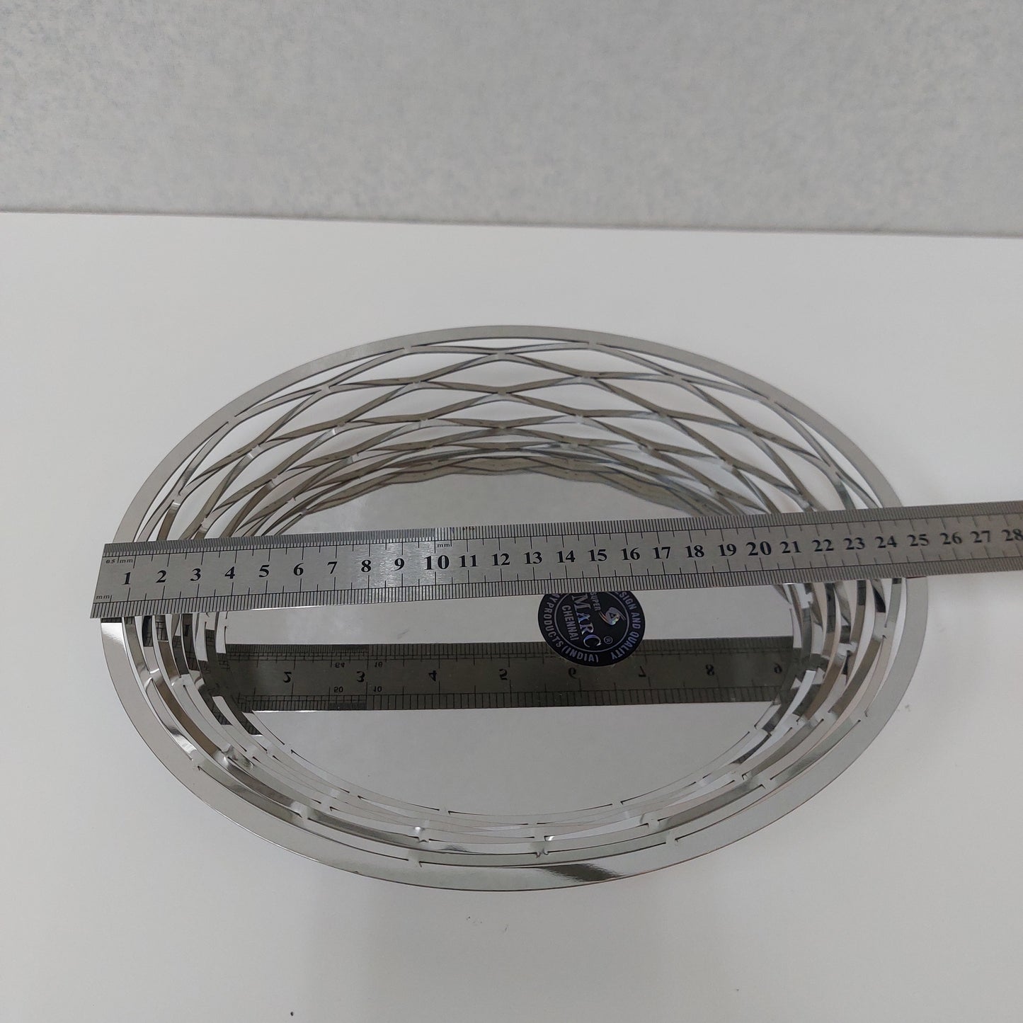 Stainless Steel Laser Cutting Round / Oval Basket