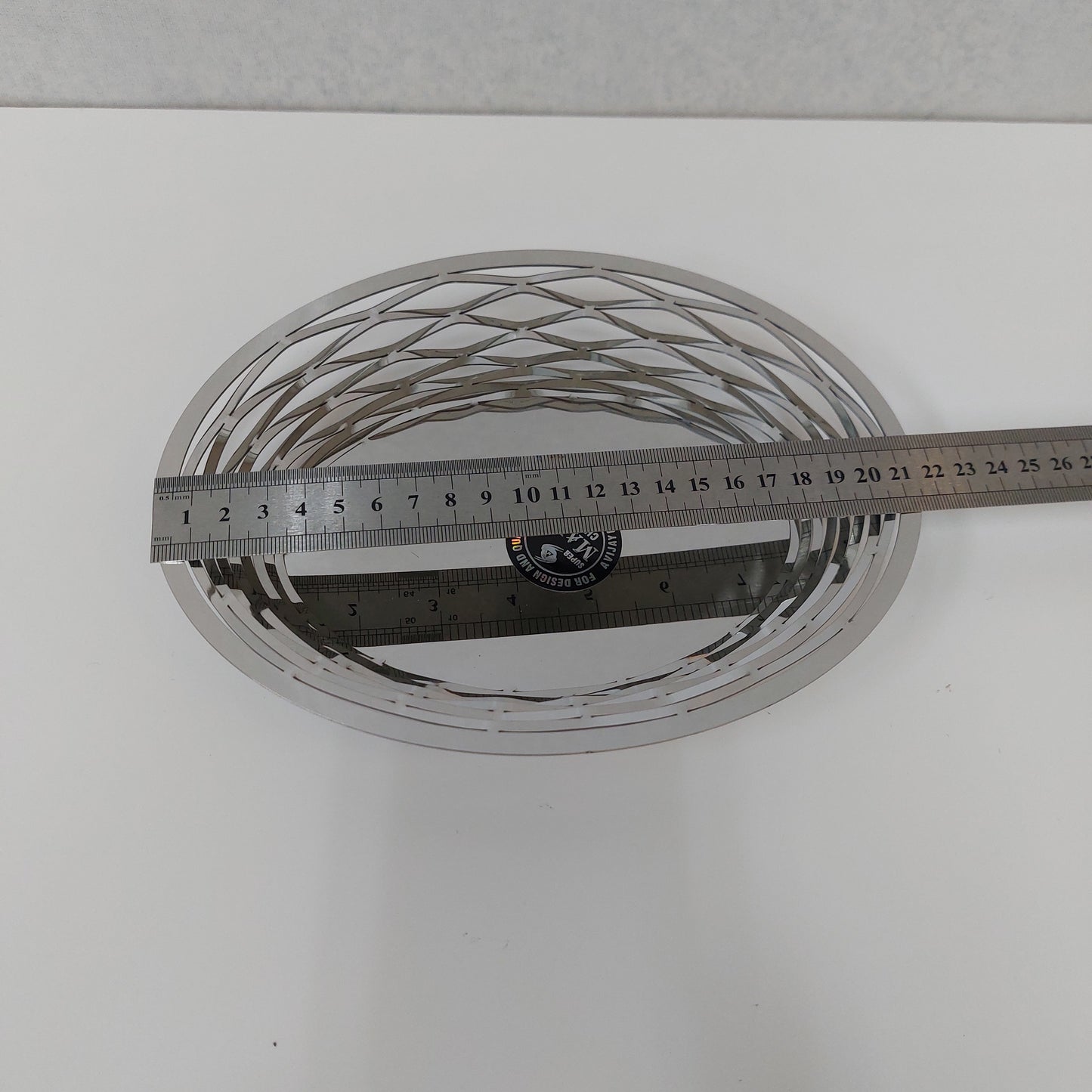 Stainless Steel Laser Cutting Round / Oval Basket
