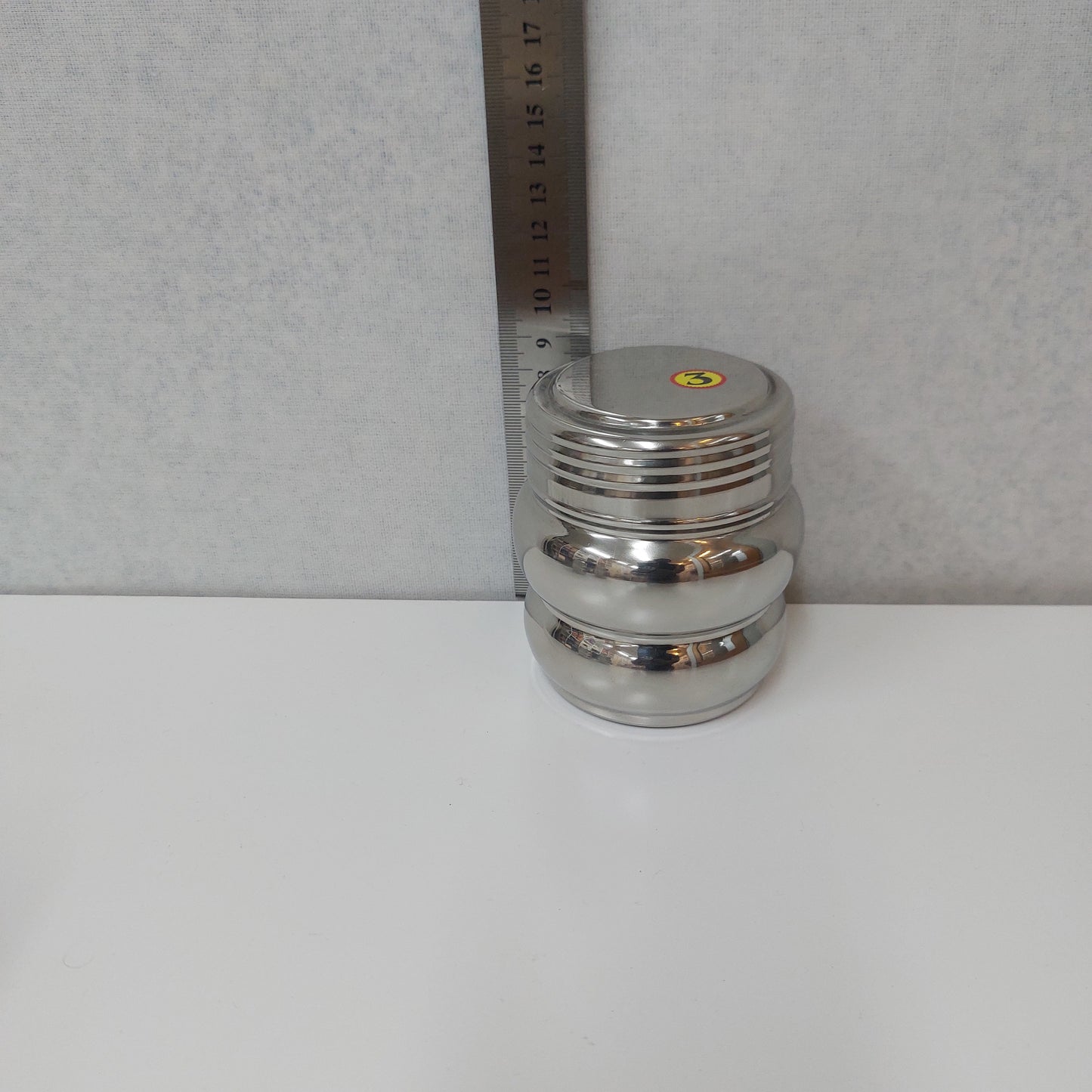 Stainless Steel Kitchen Container/ Belly Thread Dappi