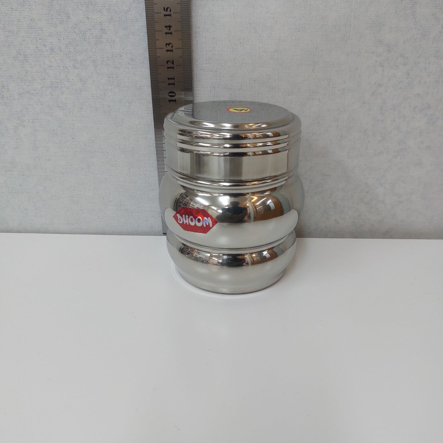 Stainless Steel Kitchen Container/ Belly Thread Dappi
