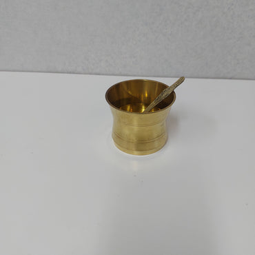 Brass Panchapatra Set