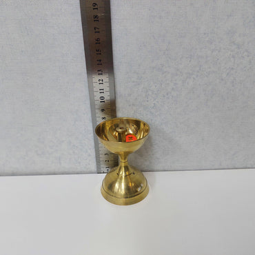 Brass Nandha Deepam / Brass Pooja Oil Lamp Diya/ Brass Agal Vilakku