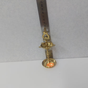 Brass Vel Kuthu Vilakku / Vengala Vel Kuthu Vilakku (Pair)