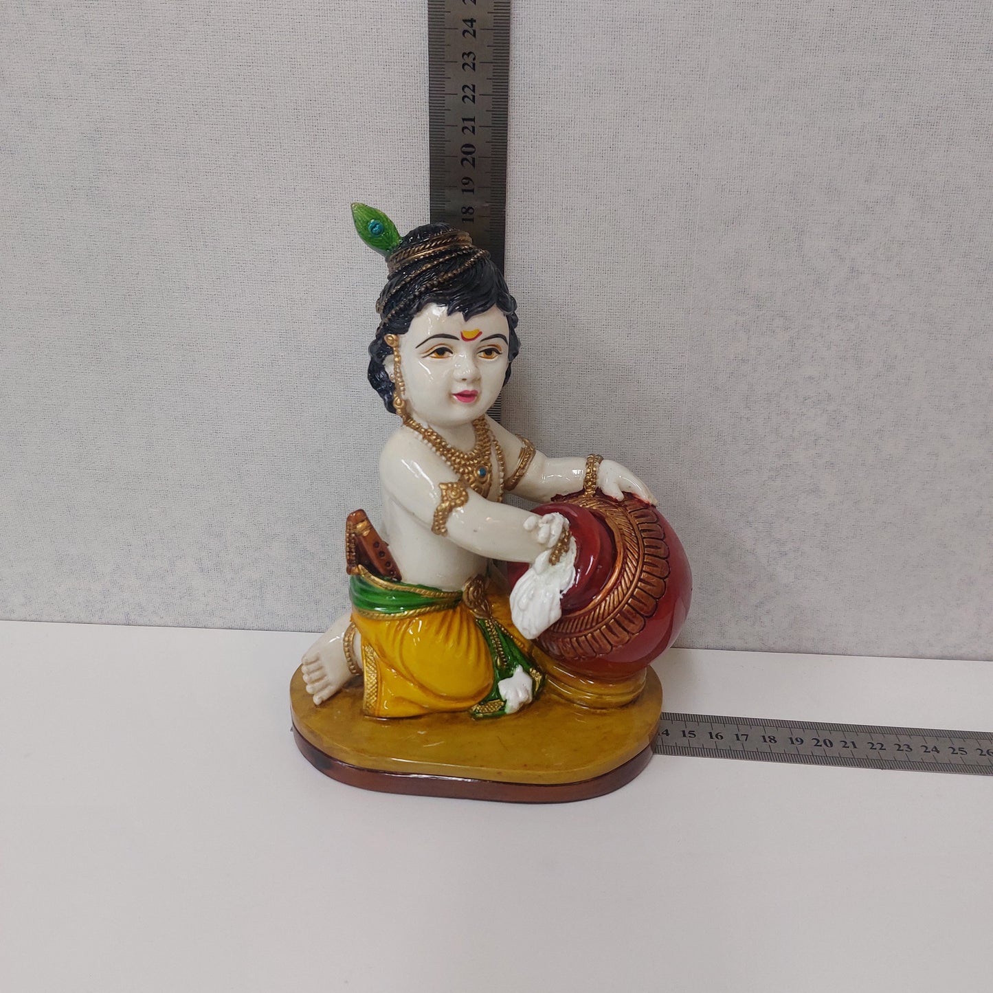 Beautiful Matki Mahan Chor Krishna Statue / Bal Krishna Statue