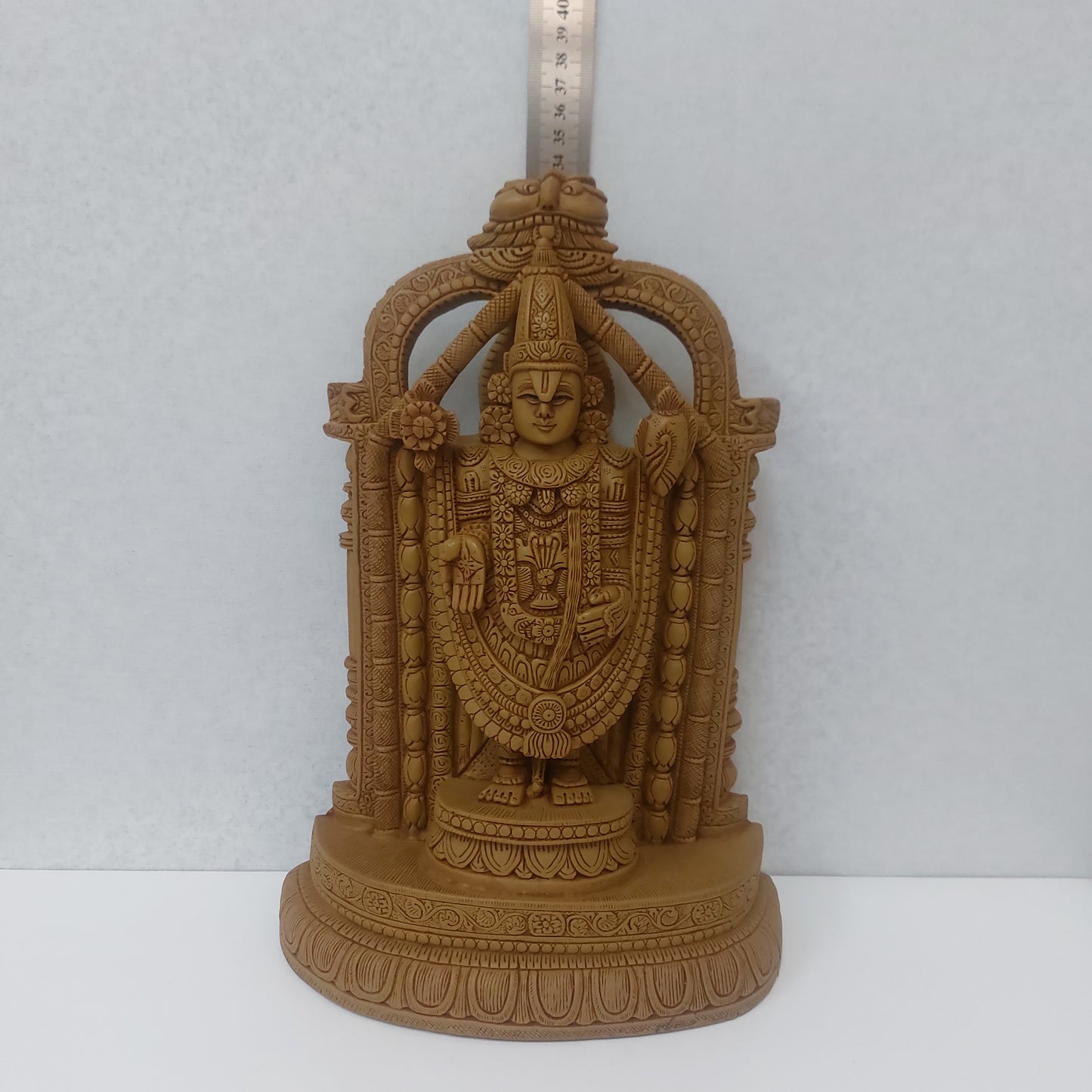 Handmade Polyresin Lord Vishnu Idol/ Balaji Idol / Perumal God Statue For Gifting, Decorative Showpiece