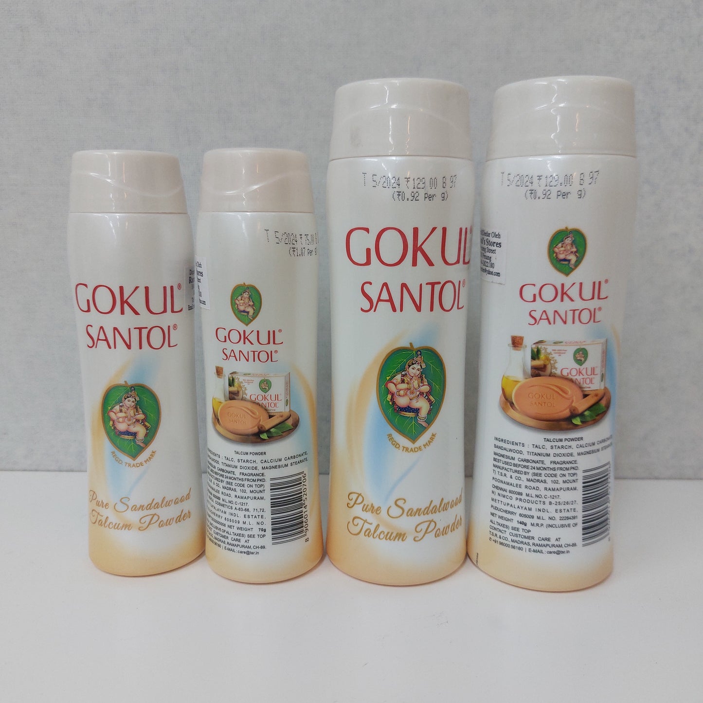GOKUL SANTOL Pure Sandalwood Talcum Powder