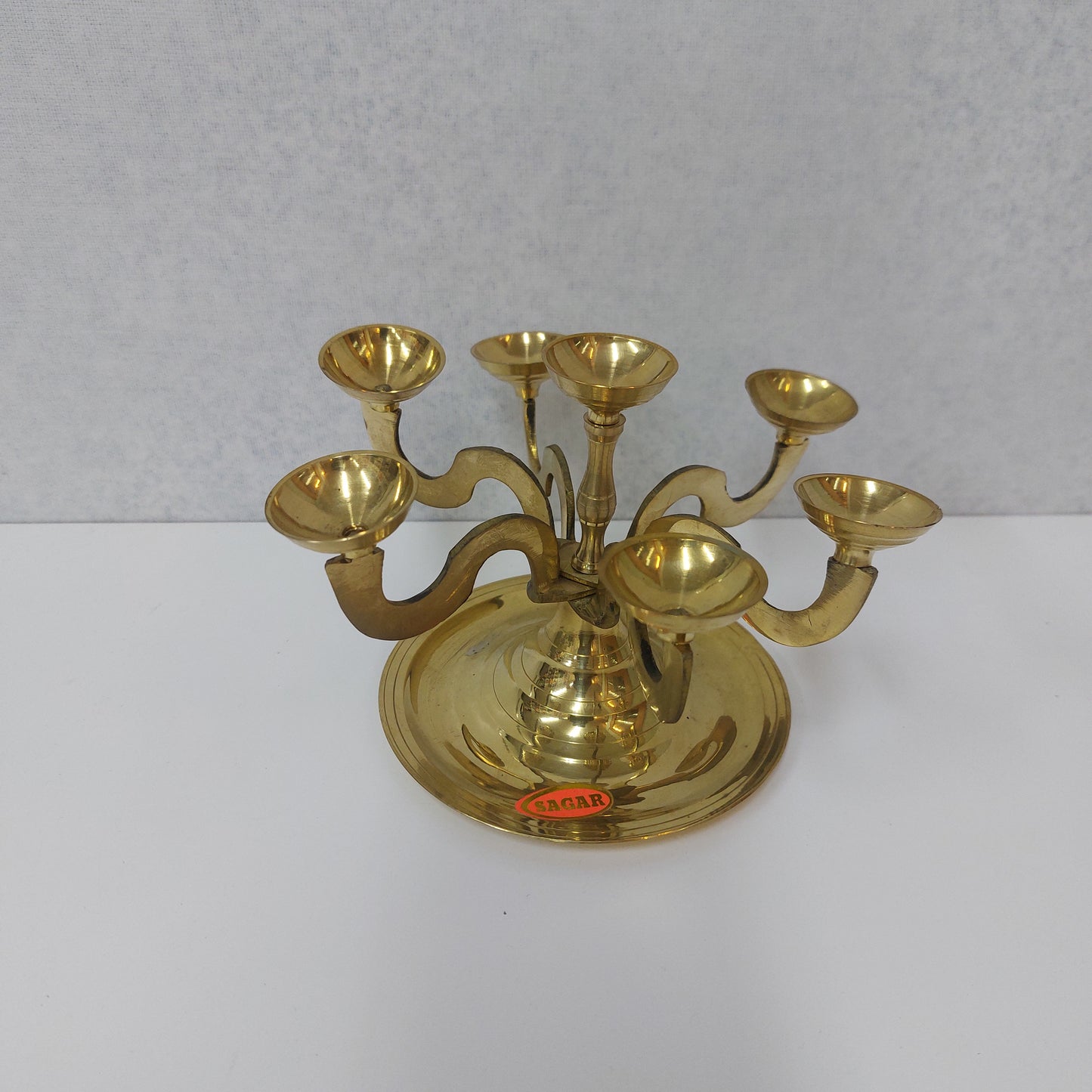 Brass 7 Kilai Aarthi Deepam / 7 Kilai Sudam Thattu