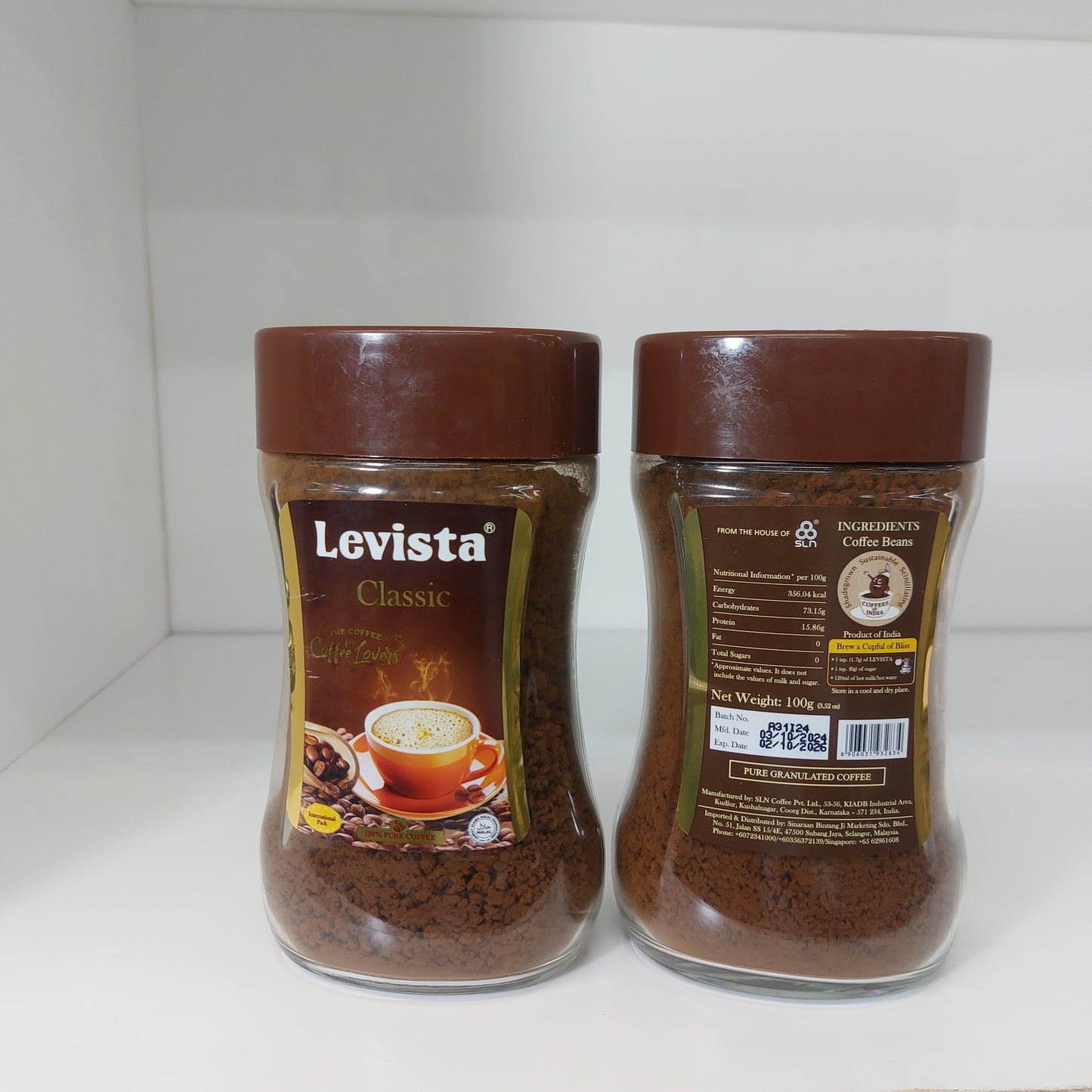 Levista Classic Coffee 100gm
