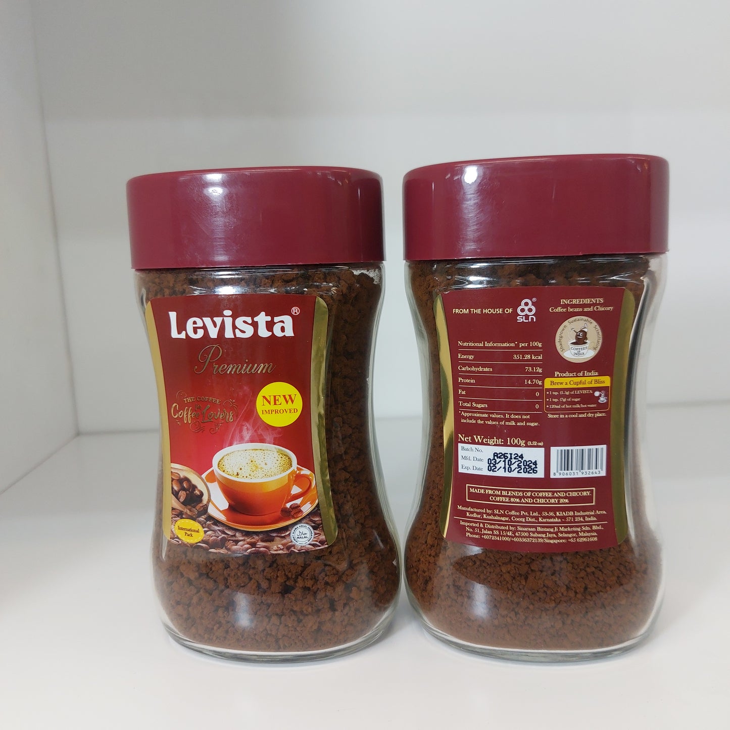 Levista Premium Coffee 100gm