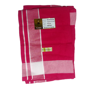 Brindhavan Colour Cotton Dhoty Set (8 X 4)