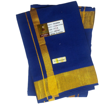 Dharma Cotton Colour Dhoty Set (8 X 4)
