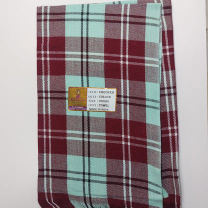 Checkered Colour Towel Vinotham (30"x60")