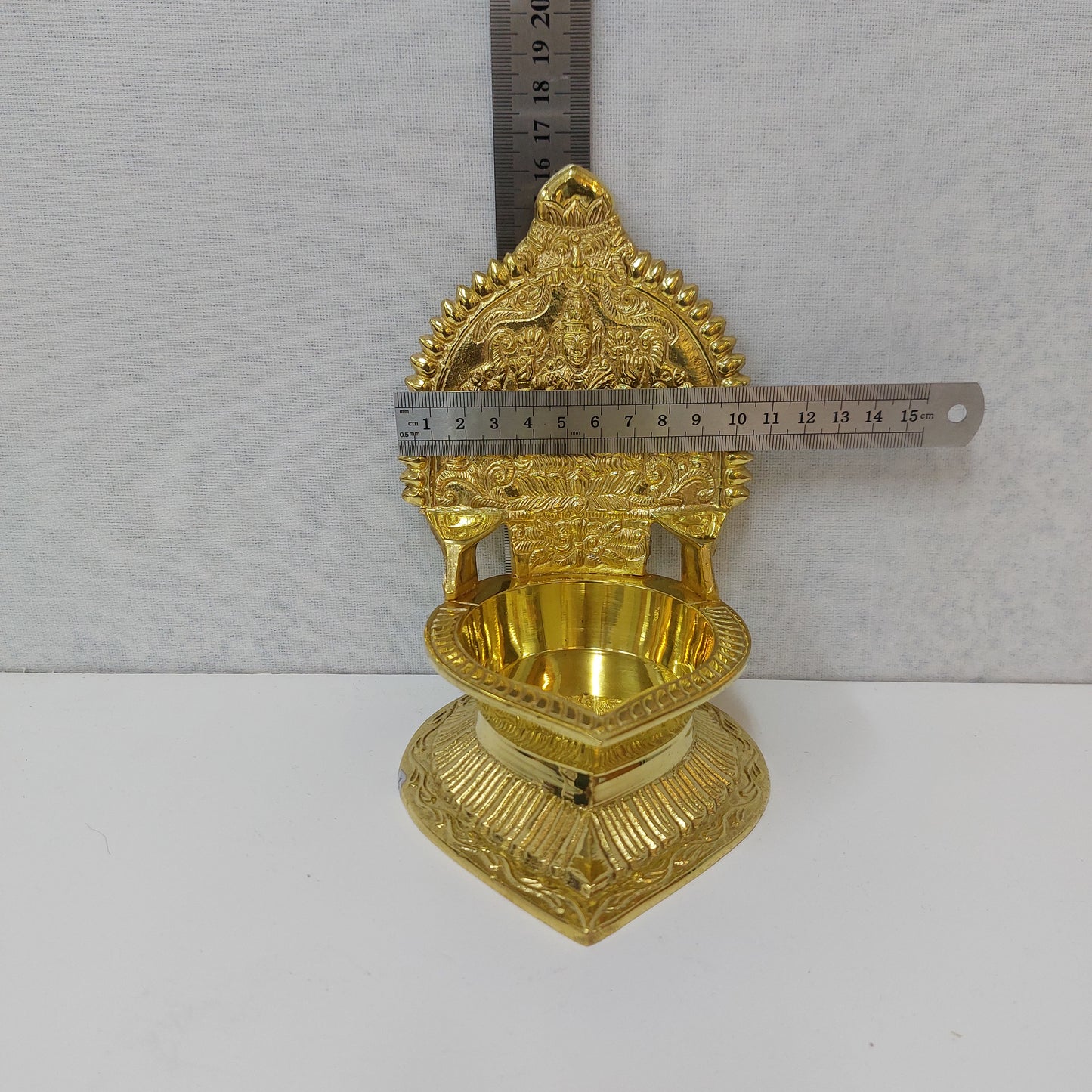 Brass Kamatchi Vilakku No: 6