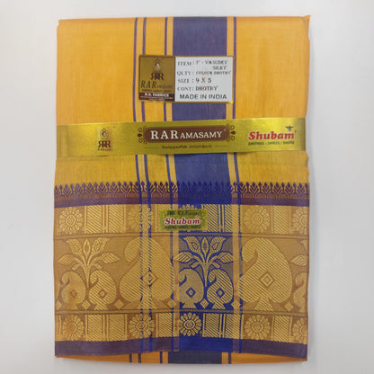Vasudev Silky Colour Vesti (9x5)