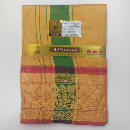 Vasudev Silky Colour Vesti (9x5)