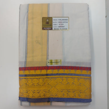Balarama Rich Cotton Dhothy (9x5)