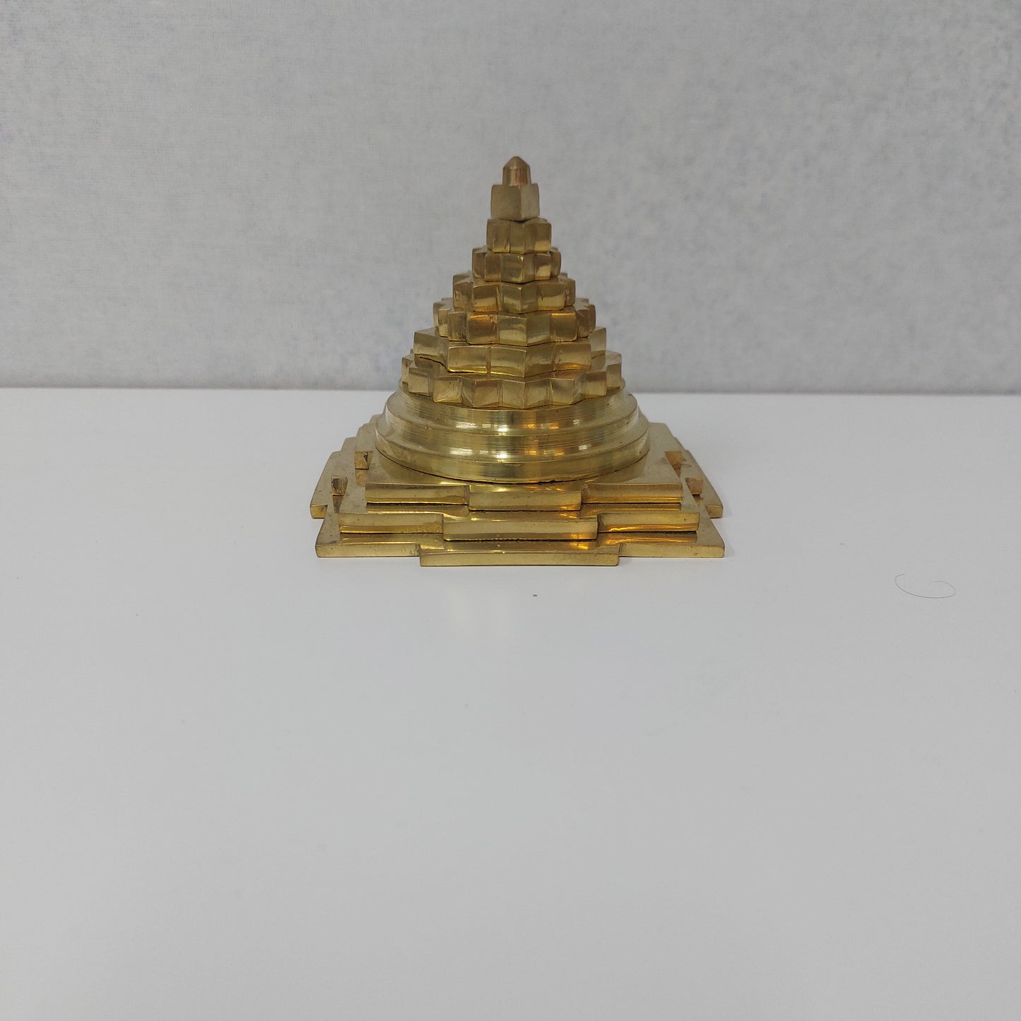 Brass Shree Yantra ( Mahameru)
