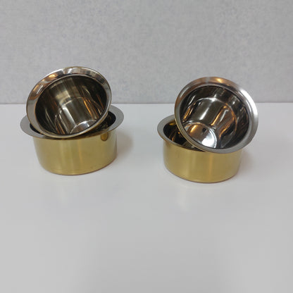 Gold Dabra Set Cup and Thumbler