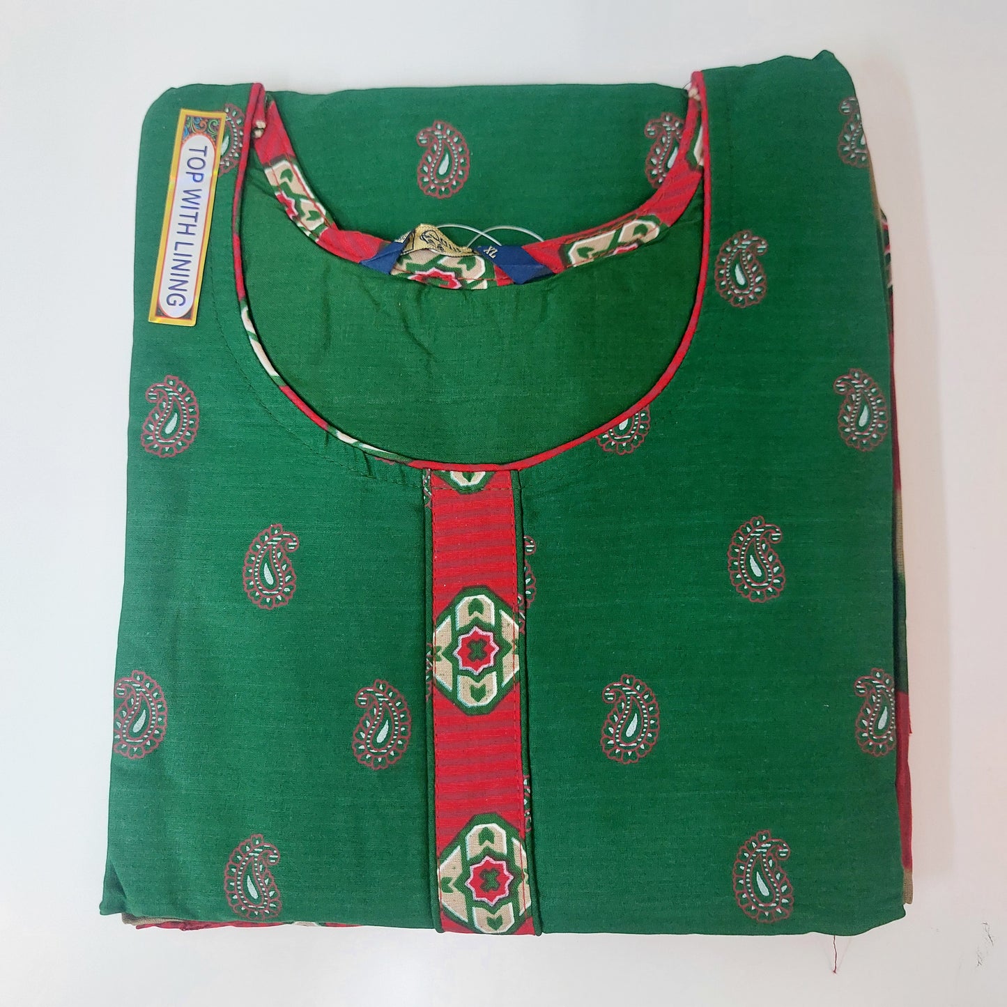 Ganpati Readymade with Lining Cotton Punjabi Siuts (Top With Lining)