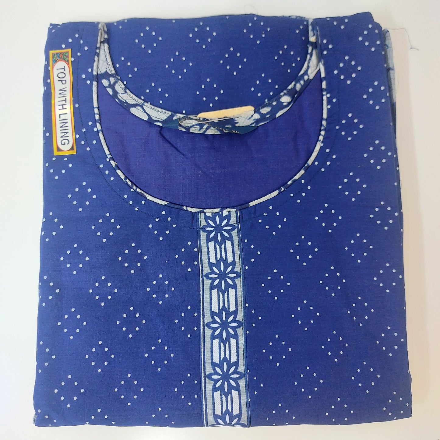 Ganpati Readymade with Lining Cotton Punjabi Siuts (Top With Lining)