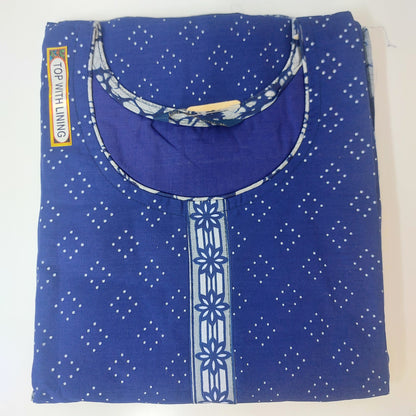 Ganpati Readymade with Lining Cotton Punjabi Siuts (Top With Lining)