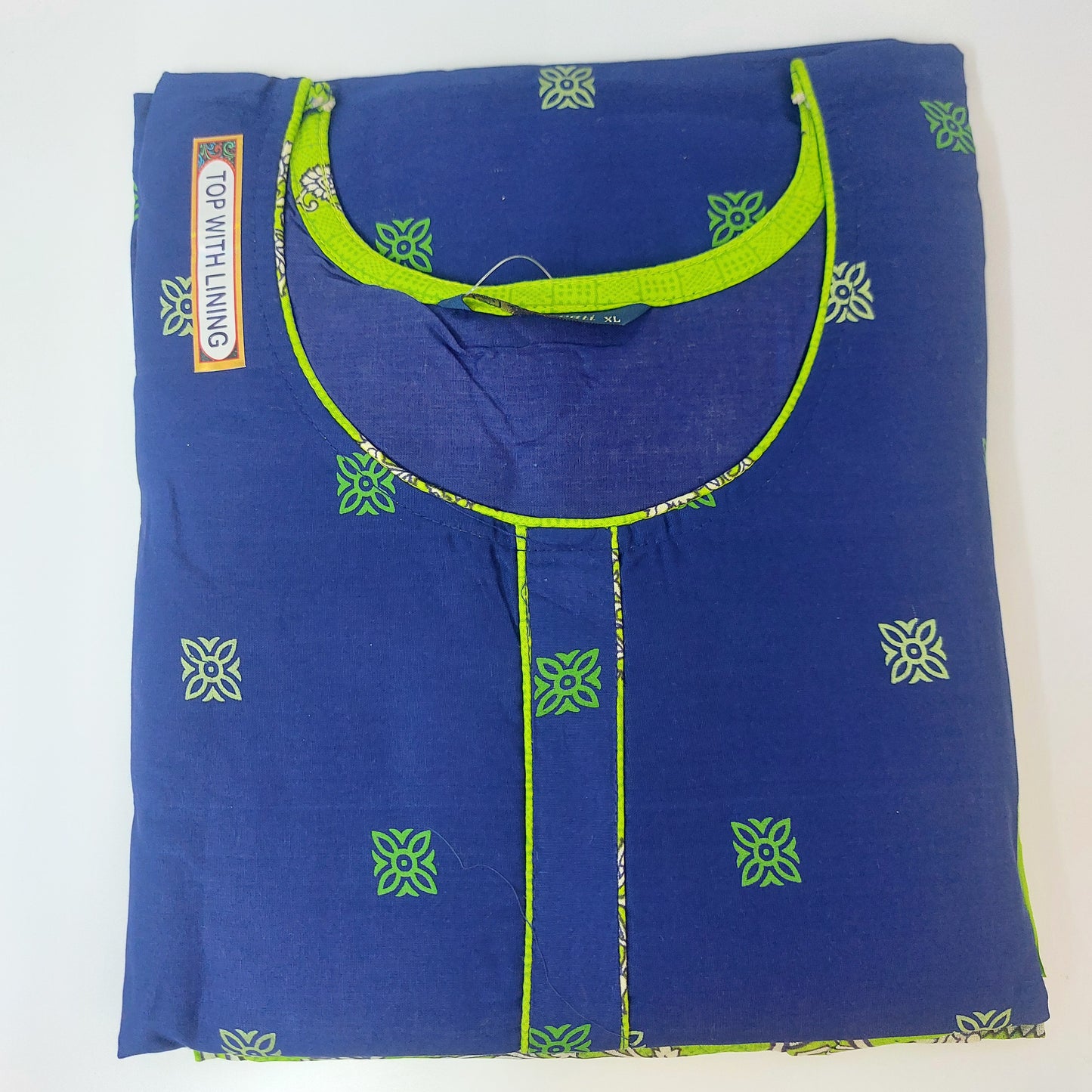 Ganpati Readymade with Lining Cotton Punjabi Siuts (Top With Lining)