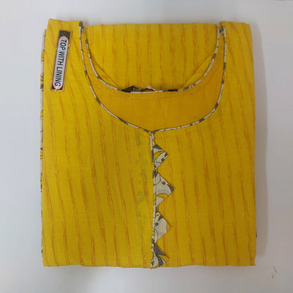 Ganpati Readymade with Lining Cotton Punjabi Siuts  (Top With Lining) Gouri