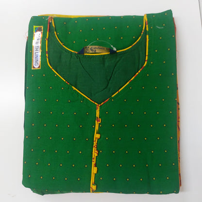 Ganpati Readymade with Lining Cotton Punjabi Siuts  (Top With Lining) Gouri