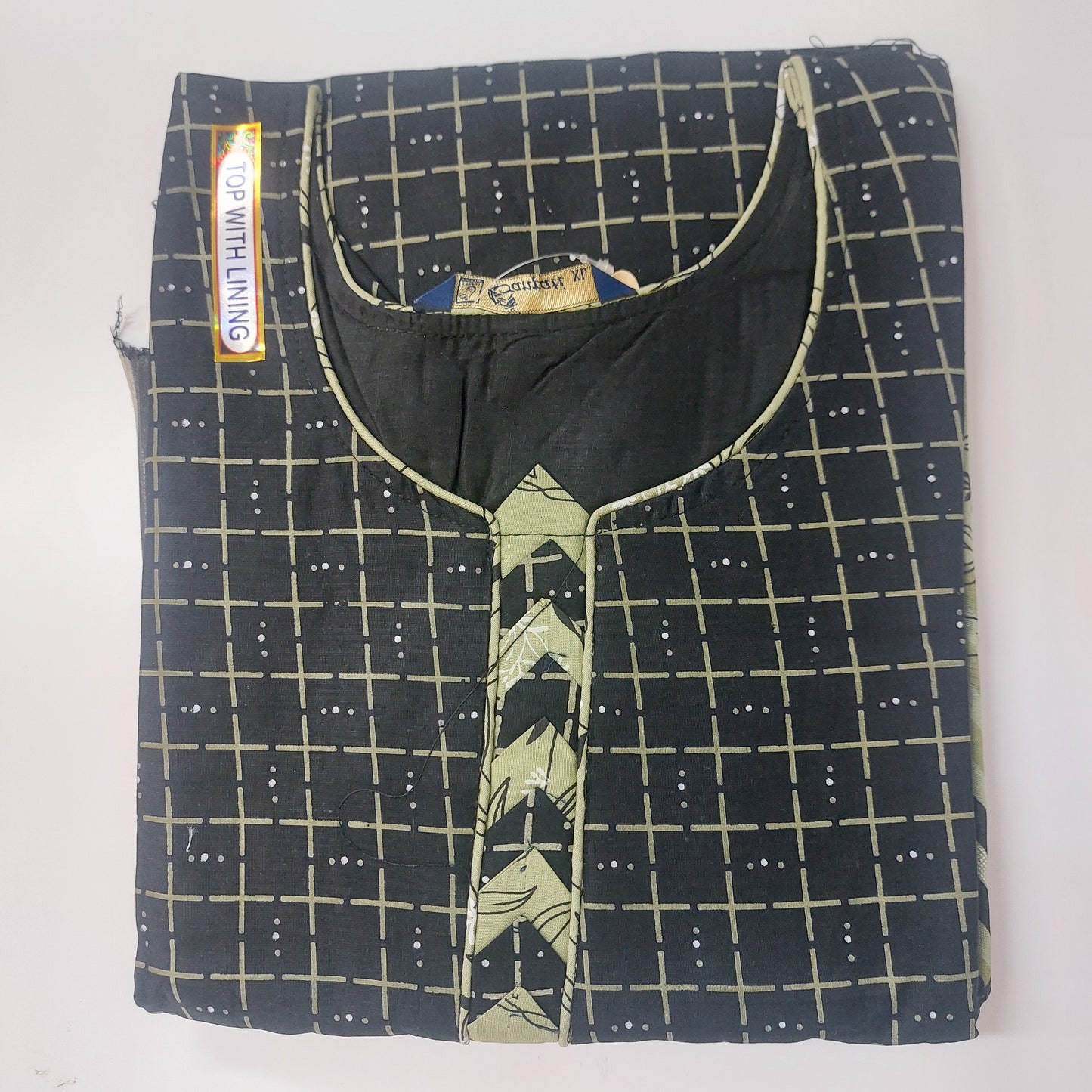 Ganpati Readymade with Lining Cotton Punjabi Siuts  (Top With Lining) Gouri