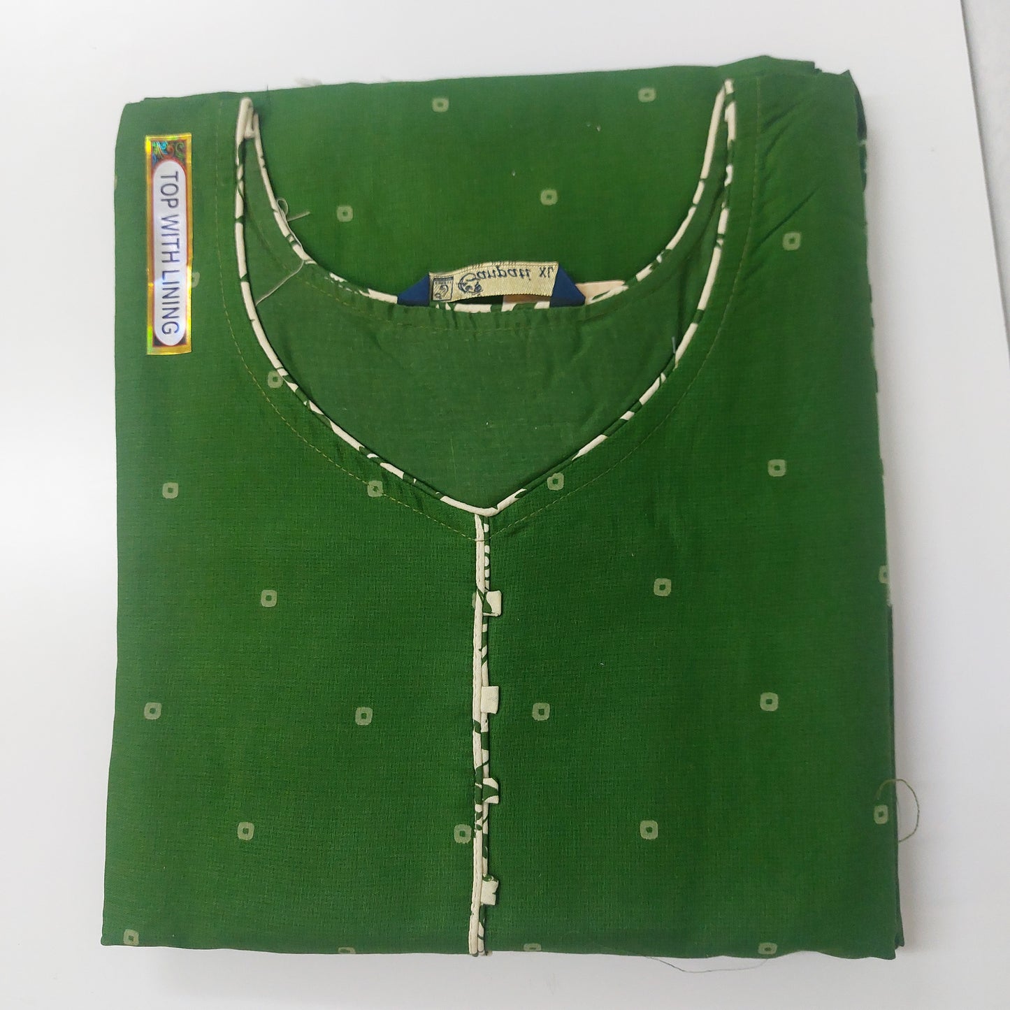 Ganpati Readymade with Lining Cotton Punjabi Siuts  (Top With Lining) Gouri