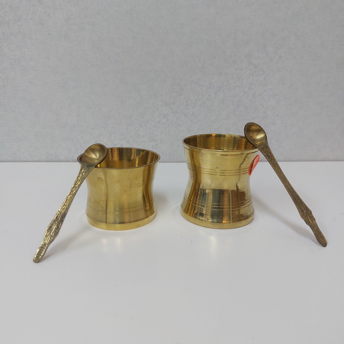 Brass Panchapatra Set