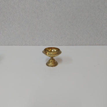 Brass Kubera Vilakku Stand / Kubera Vilakku Oil Lamp/ Brass Thibam Vilakku With Stand