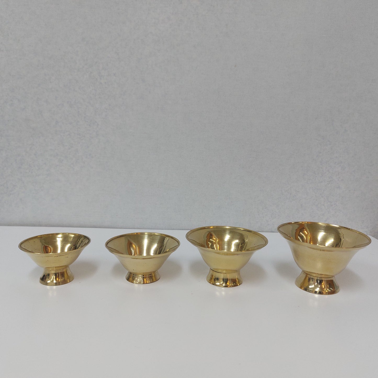 Brass Bowl / Chandan Pyali / Brass Temple Kinnam / Sandana Kinnam / Oil Cup / Kumkum / Turmeric Kinnam.
