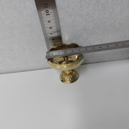 Brass Lotus Vilakku / Brass Flower Diya / Brass Diya Lotus Oil Lamp