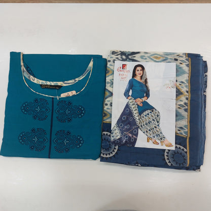 Ganpati Readymade Cotton Punjabi Siuts (Payal) Stiched