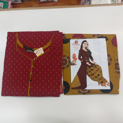 Ganpati Readymade Cotton Punjabi Siuts (Payal) Stiched