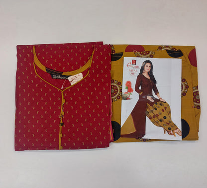 Ganpati Readymade Cotton Punjabi Siuts (Payal) Stiched