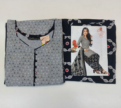 Ganpati Readymade Cotton Punjabi Siuts (Payal) Stiched