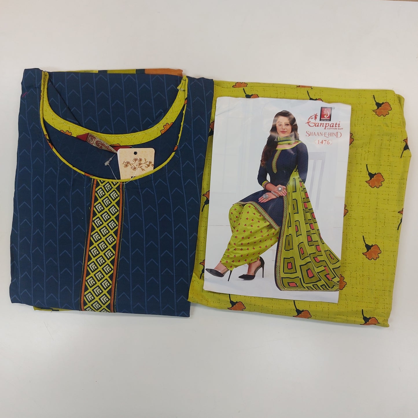 Ganpati Readymade Cotton Punjabi Siuts (Shaan E Hind ) Stiched